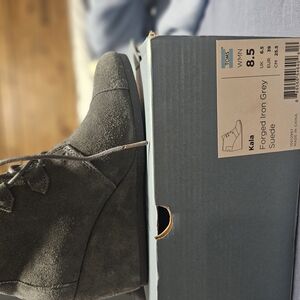 TOMS Women's Kala Suede Shoes - Forged Iron Grey